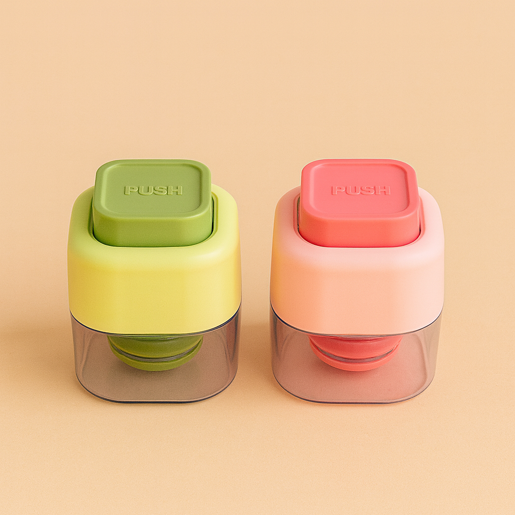 Press-to-Release Ice Ball Mold