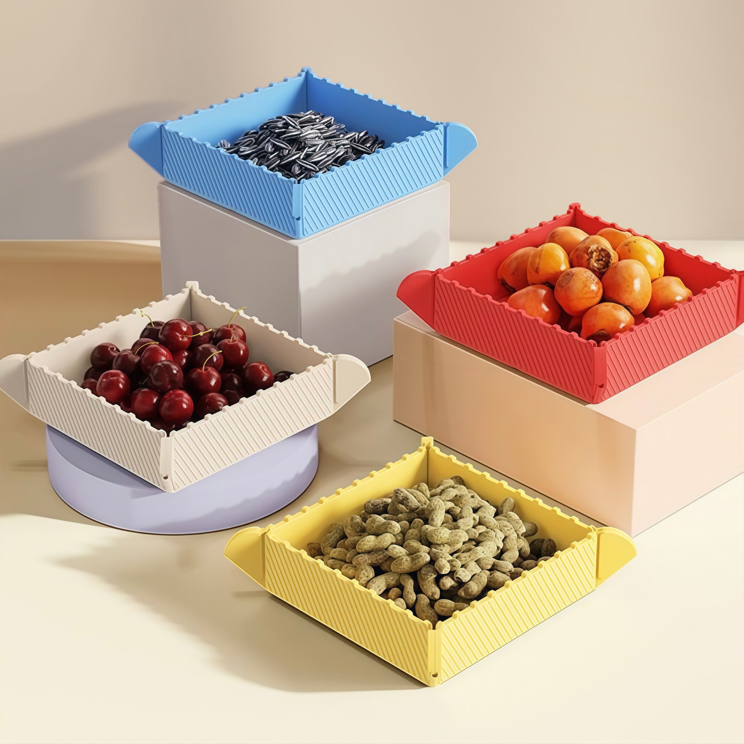 Magnetic Foldable Silicone Tray