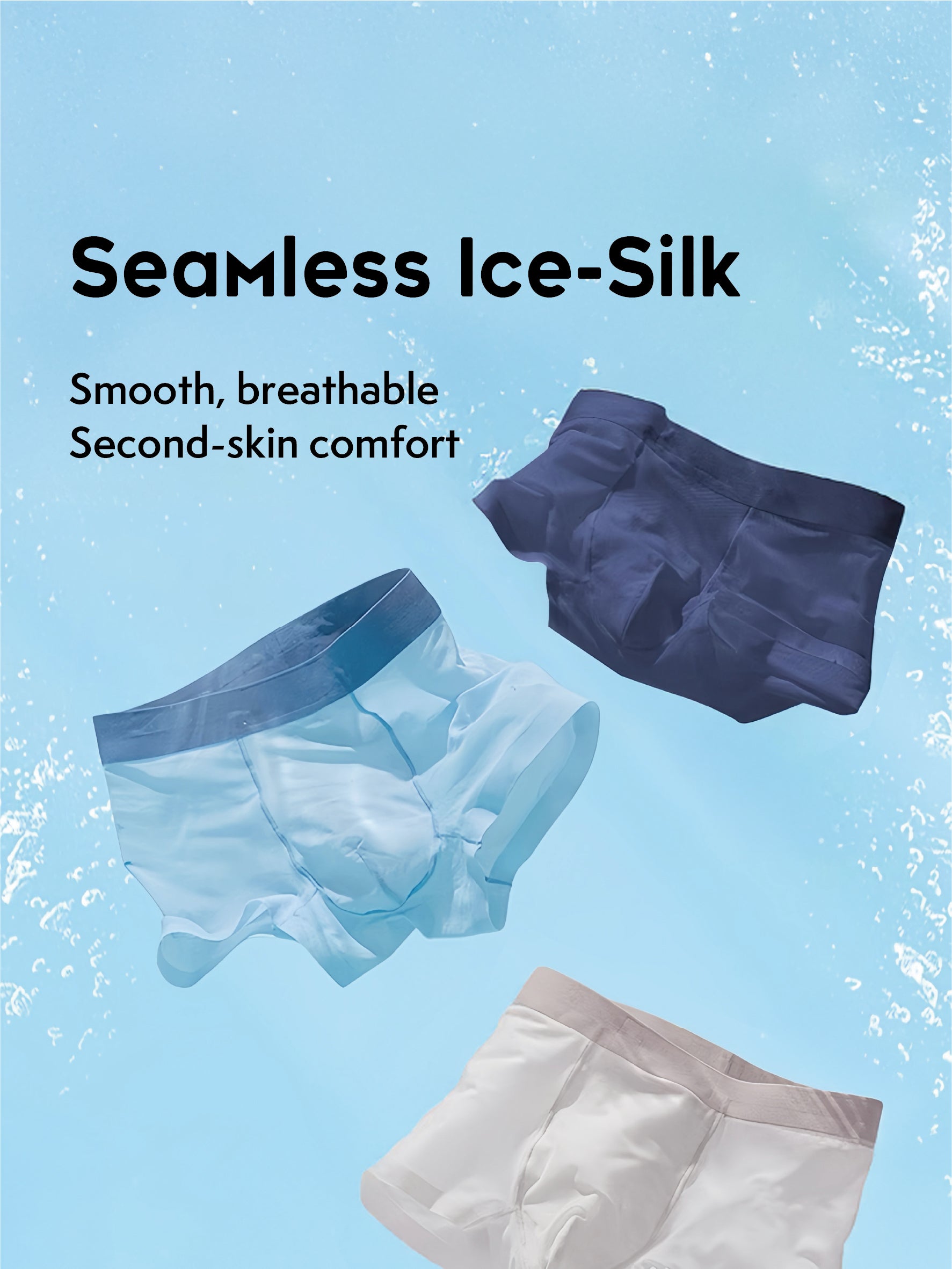 Disposable Antibacterial Underwear for Men - Set of 3