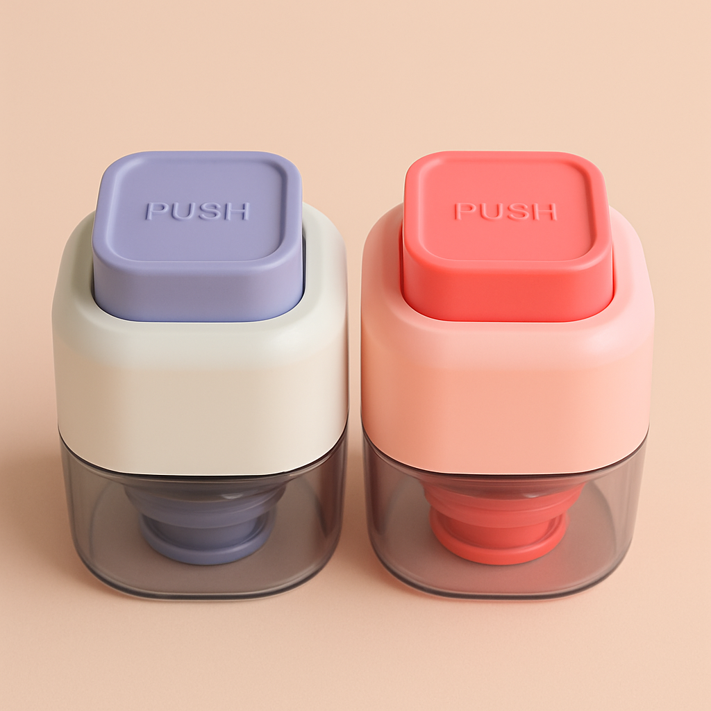 Press-to-Release Ice Ball Mold