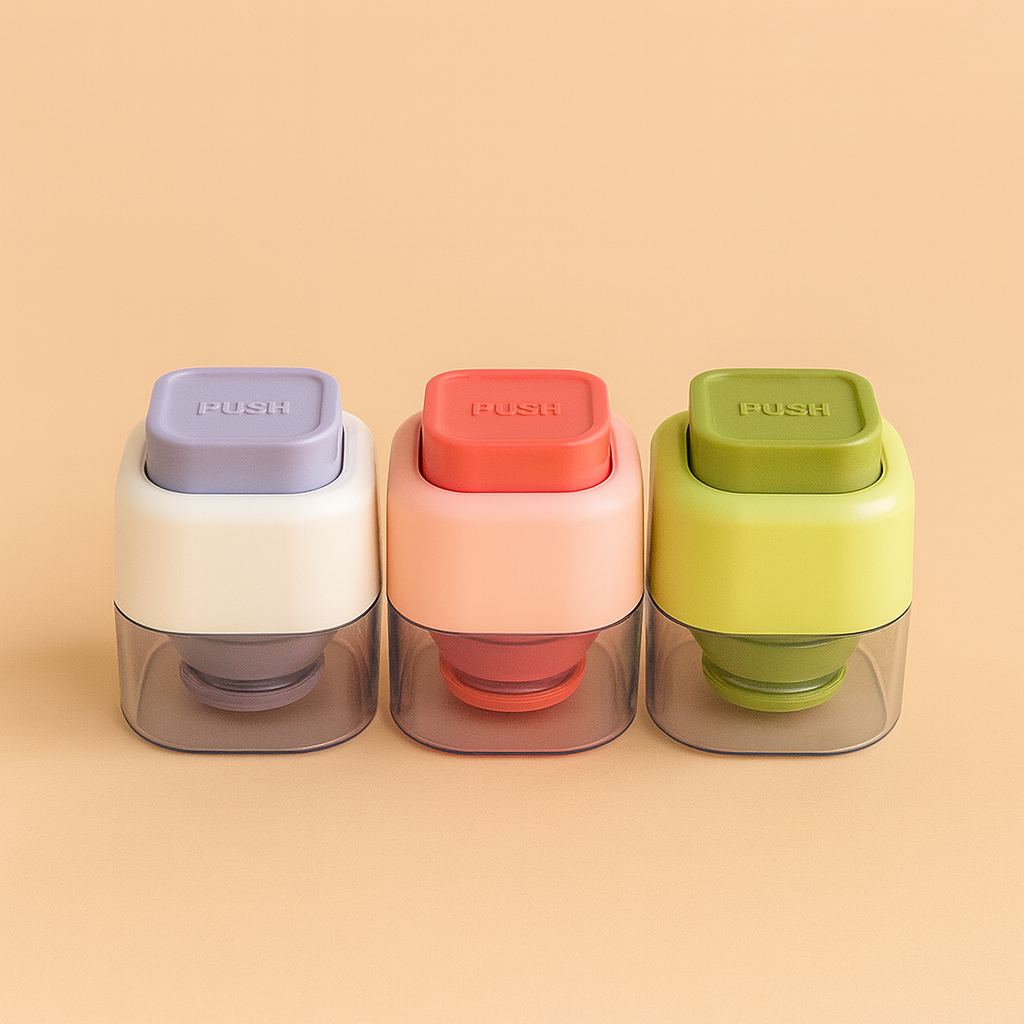 Press-to-Release Ice Ball Mold