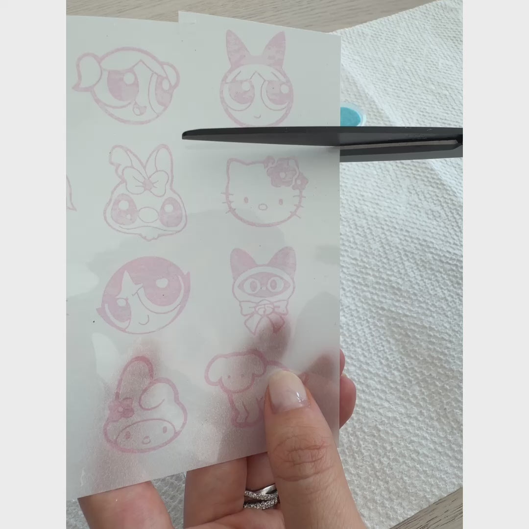 Glitter Temporary Tattoo Kit